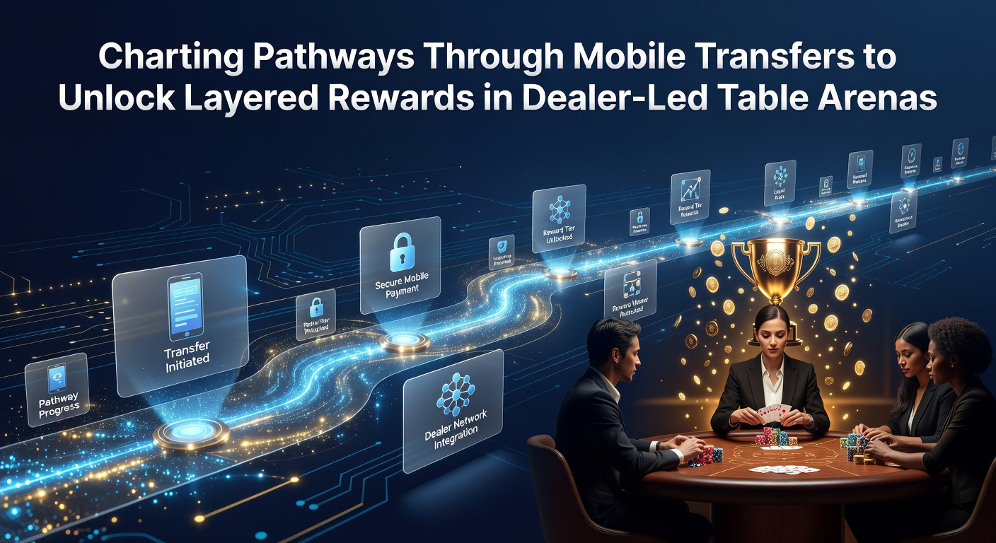 Mobile Transfers und gestaffelte Belohnungen in Live-Dealer-Tischspielen