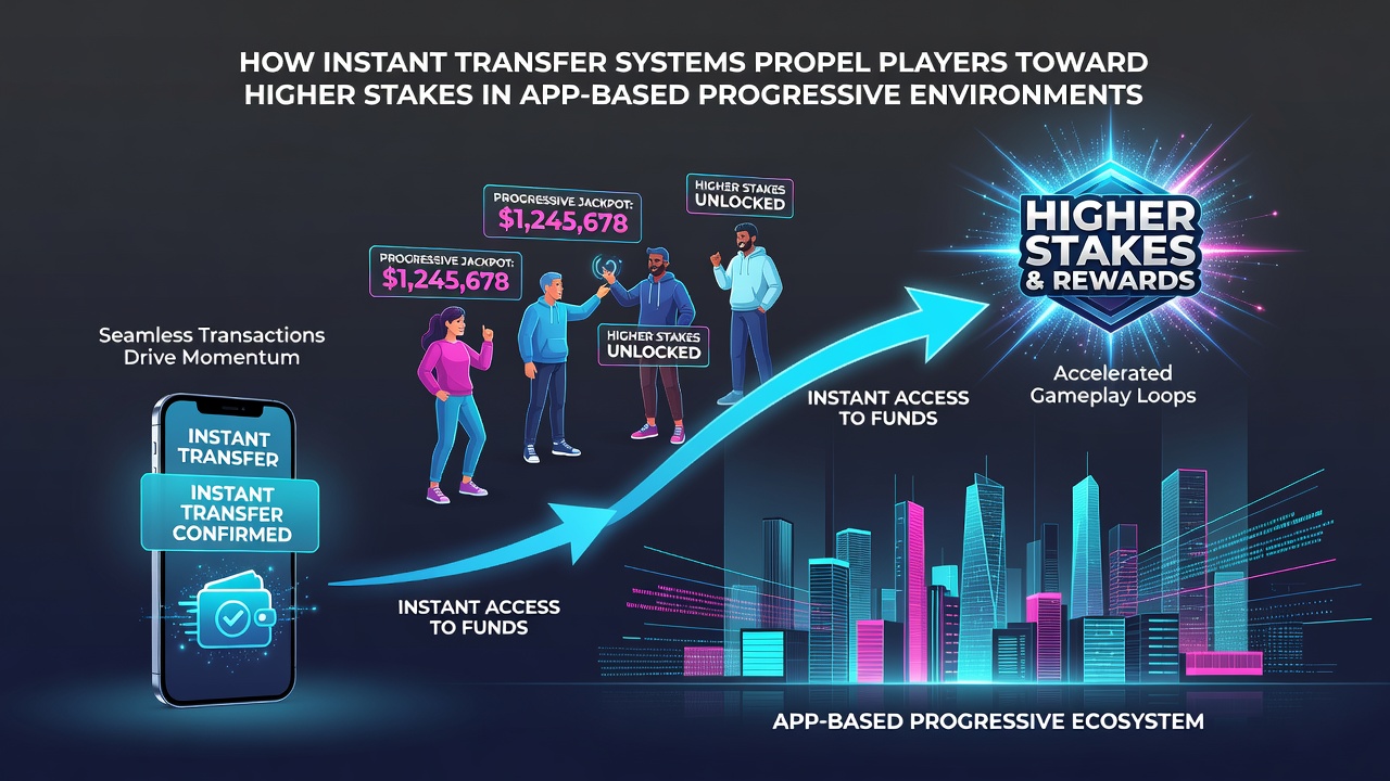 Visualisierung von Datenflüssen zwischen mobilen Apps, Zahlungssystemen und progressiven Jackpot-Mechanismen