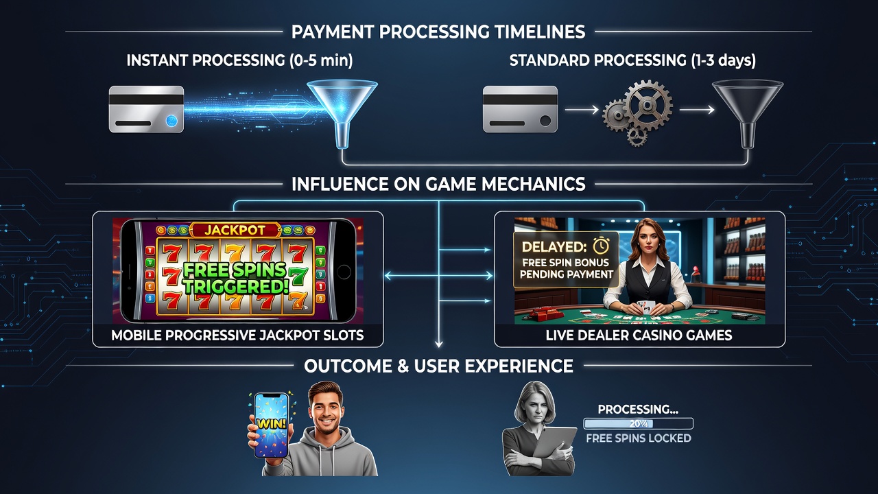 Live-Dealer und mobile Slots mit Zahlungszeiten