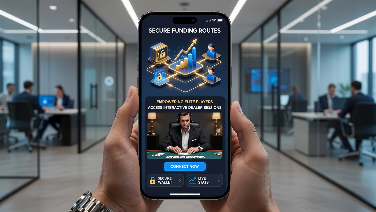 Mobile Schnittstellen verbinden sichere Finanzwege mit interaktiven Dealer-Sessions für Premium-Nutzer